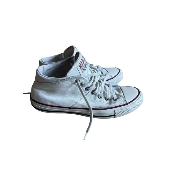 Converse Womens 9 Chuck Taylor All Star Madison Mid Top Grunge 90s Sneaker F1 - Picture 3 of 5